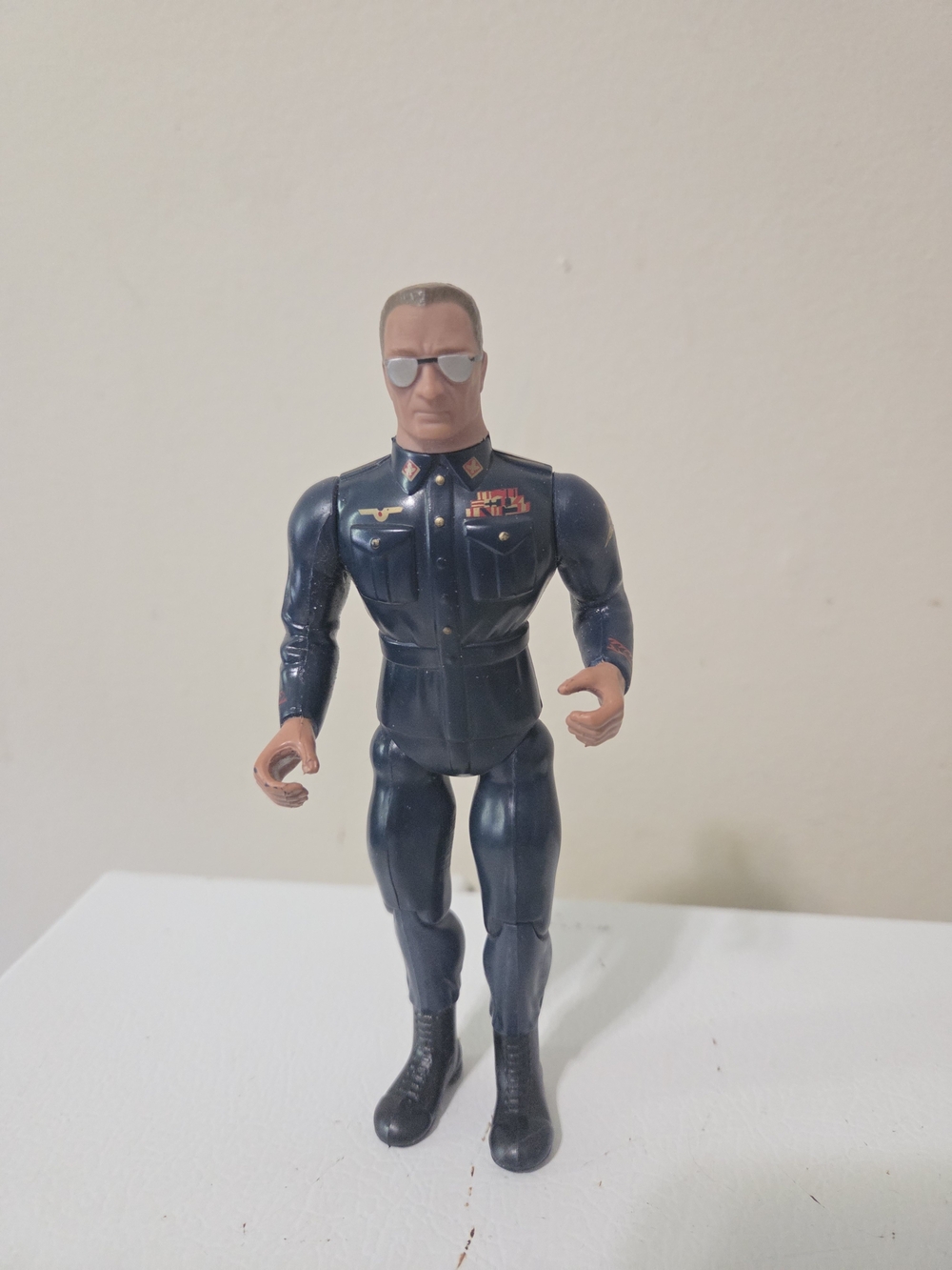 Vintage 1985 General Warhawk Rambo Forces of Freedom Coleco 6.5" Action Figure